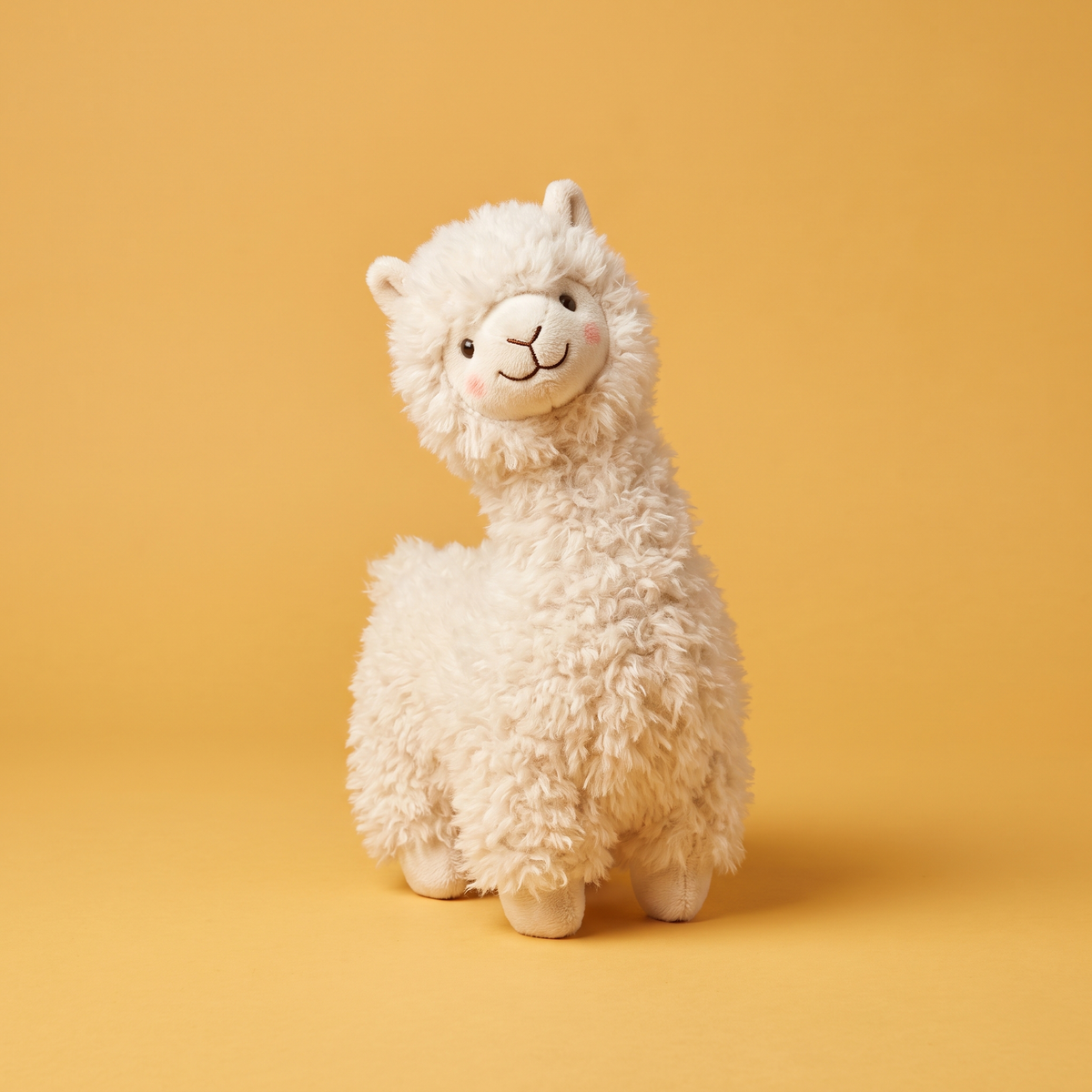 Free alpaca plush toy (concept image)